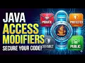 Stop Leaking Your Variables Java Access Modifiers Explained in Gujarati