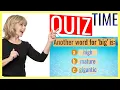 Learn English Another word for BIG