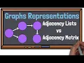Graphs Representations - Adjacency Lists vs Adjacency Matrix