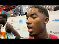 Jordan Anthony Talks Getting Rid of Problems From Football After 60 at 2026 Millrose Games