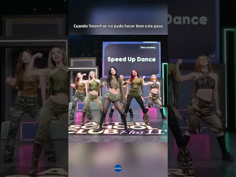 Cuando Yoonchae no pudo hacer bien este paso