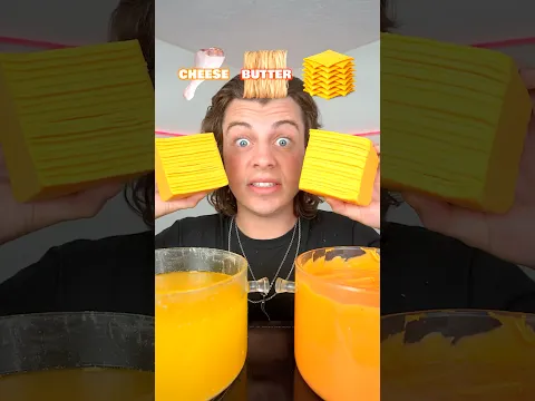 Butter VS Cheese Challenge!? 🧈🧀