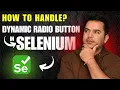 Handle Dynamic Radio Button and Check Box in Selenium WebDriver