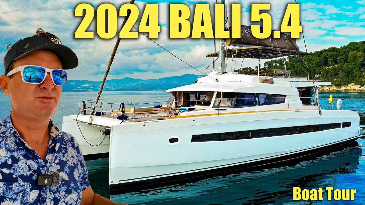 Bali 54 Catamaran Tour and Walk Thru