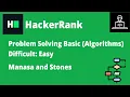 Resolviendo Manasa and Stones en HackerRank B-Coding