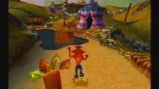 crash bandicoot 3 warped intro and first level gameplay