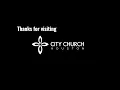 City Church Houston August 16 2026