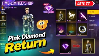 Pink Diamond Return 🔥 | Pink Diamond Exchange Event Free Fire
