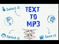 Convert text into mp3 file using Python