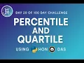 Percentile Quartile in Python Pandas Step-by-Step Data Analysis Tutorial