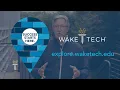 Wake Tech Explore Welcome