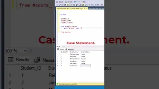 Case Statement Example