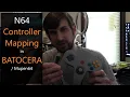 Manually mapping N64 Controller in Batocera v36 Emulationstation Mupen64