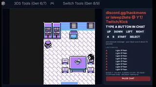 Stream Plays Pokemon!