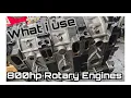 800hp reliability in a ROTARY Engine - 3Rotor Build specs for success