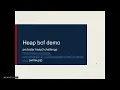 Offensive Computer Security 2014 Exploit Development Lecture 12