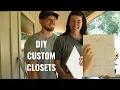 Our House Build Isn t Finished Yet We re Building Closets Ep 1