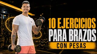 Ejercicios de BRAZOS CON MANCUERNAS para PRINCIPIANTES