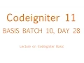 Codeigniter Bangla tutorial Part 11