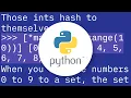 Sets are sorted from 0-9 every single time in python Not unordered