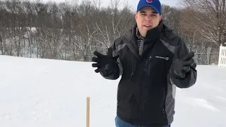 Weatherman Mike after the storm