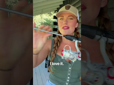 $20 Walmart fishing rod & reel #troutfishing #fishing