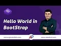 Hello World in BootStrap