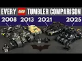 COMPARISON Every LEGO Batman TUMBLER Set 2008 2013 2021 2025