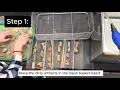 Auto-fact Operation Instructions Archaeological Artifact Cleaning System