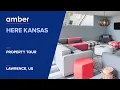 Property tour HERE Kansas Lawrence Student Accommodation in USA amber
