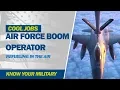 Cool Jobs Air Force Boom Operator