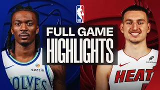TIMBERWOLVES at HEAT | NBA PRESEASON FULL GAME HIGHLIGHTS | October 10, 2026