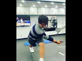 Split stance diagonal row