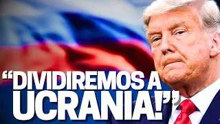 “Dividiremos a Ucrânia!” - Trump e Putin farão ligação decisiva! Reino Unido: “30000 tropas Ucrânia”
