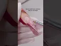 Oval Nail Extension Tutorial with Hard Gel Part 1 HEMA Free Gel Builder Gel Tutorial