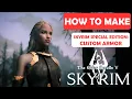 SSE How To Make CUSTOM ARMOR from Scratch Modding Tutorial