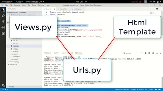 Run Python script on clicking HTML button Script Output on Html Page Part1