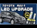 LED Headlight Upgrade Toyota Rav4 - AUXITO X5 Series LED Bulbs
