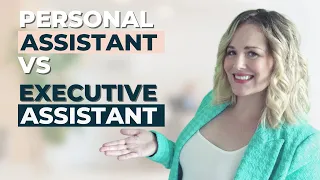 whats the difference between a personal assistant and an executive assistant