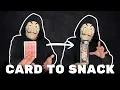 Card to Snack 🪄 Magic Trick Tutorial #magic #tricks #magictricks