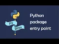 How to add an entry point to your Python package