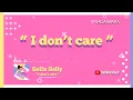 Download Lagu Sella Selly - I Don't Care (Official Video Lyrics)