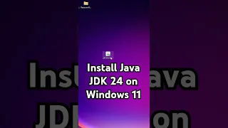How To Install Java JDK 24 On Windows 11  How To Install Java JDK 24 On Windows 11