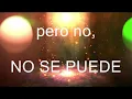 PORFI BALOA   NO SE PUEDE   KARAOKE