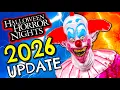 Halloween Horror Nights 2026 BIG KLOWNS SCARE ZONE UPDATE HHN 35