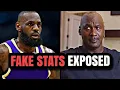 LeBron James FAKE STATS EXPOSED