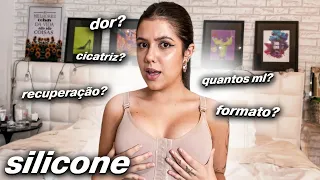 RESPONDENDO PERGUNTAS SOBRE O MEU SILICONE! *100% sincera*