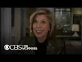 Lagu Christine Baranski on season four of \