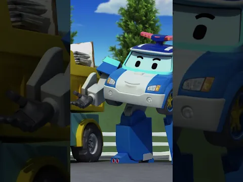 Ayo Bersihkan Sampah Bersam  #robocarpoliindonesia #shorts