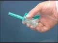 How to draw blood using a tube holder